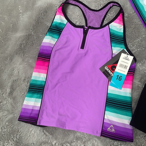 Gerry-girls 3 piece (Bikini set + yoga shorts size 16) - Picture 3 of 7